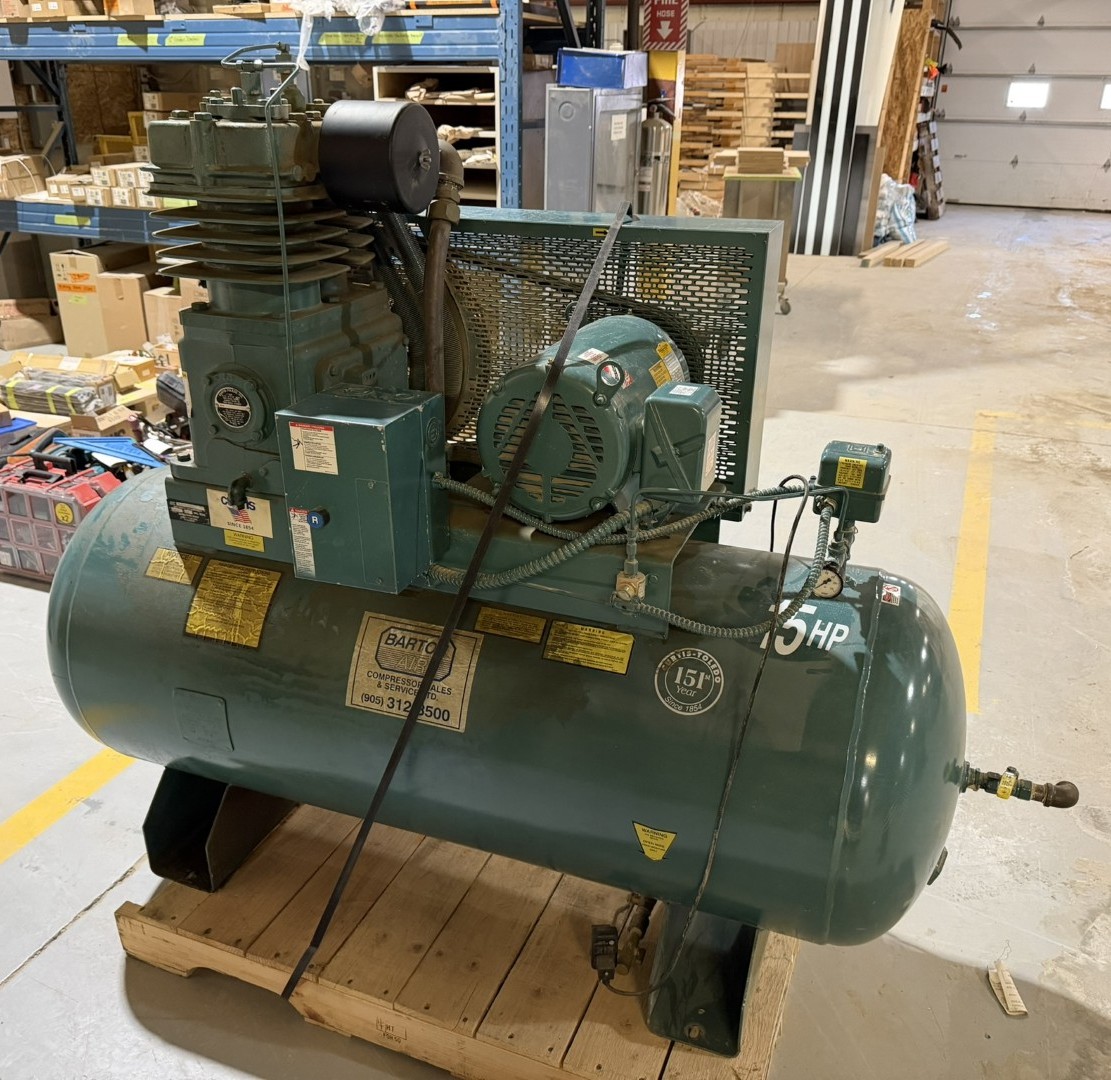 Curtis 15Hp air compressor with dryer, 