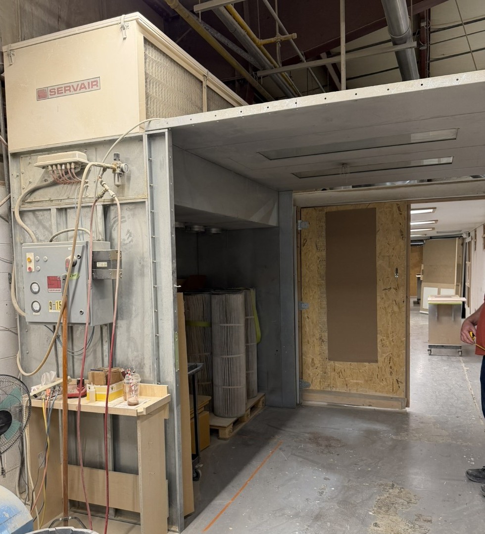 Servair Dust draft booth 113