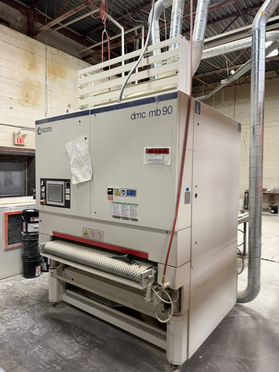 SCM DMC MB 190 brush sander, 