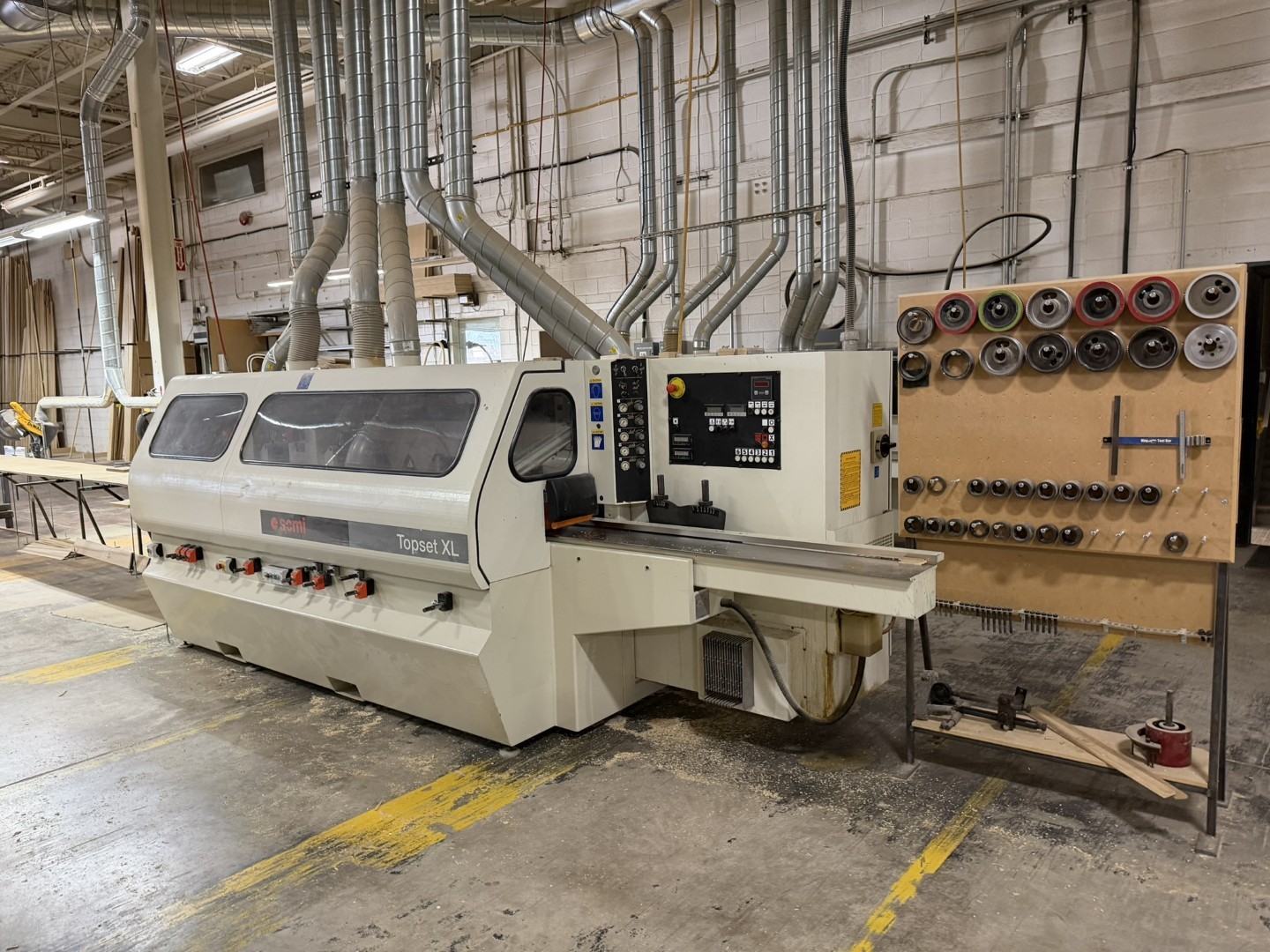 SCM Topset  XL 6 head moulder, 2003