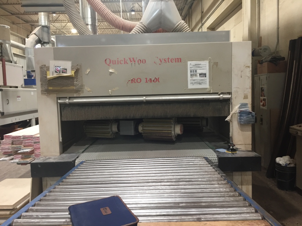 Quickwood PRO1400 Fladder Sander Sanders DeNibbing and Brush